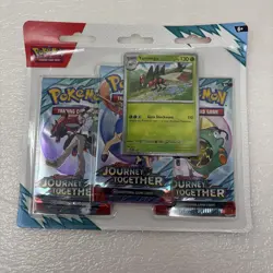 Pokemon TCG: Scarlet & Violet Journey Together 3 Pack Blister - Promo Yanmega - Image 1