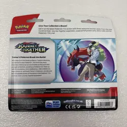 Pokemon TCG: Scarlet & Violet Journey Together 3 Pack Blister - Promo Yanmega - Image 3