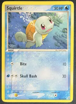 Squirtle 063/100 Pokemon English EX Crystal Guardians 2006 - Image 1