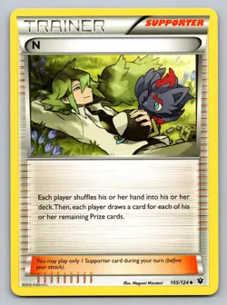 N 105/124 Uncommon Fates Collide Pokemon Lightly Played - Image 1