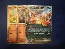 Pokemon TCG Charizard EX 196 Black Star Promo Terra Pokemon NM Full Evolution - Image 1