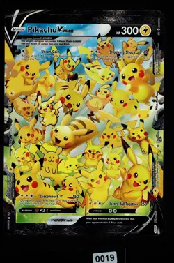 🔥Pokemon Pikachu V-Union TCG SWSH Promo JUMBO Featuring 25 Legendary Artists 👀 - Image 2