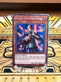 Yugioh Kycoo der Geisterzerstorer Platinum Secret Rare RA03-DE110 - Image 1