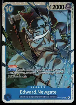 Edward.Newgate OP13-042 Carrying On His Will Super Rare One Piece - Image 1