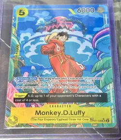 One Piece Monkey.D.Luffy - OP07-109 (TR) Two Legends (ENG) - Image 1