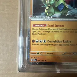 Team Rockets Tyranitar Pokemon Centre Promo Card ACE 10 096/182 - Fast Ship! - Image 5