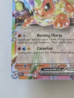 Flareon EX 14/131 Prize Pack Stamped Pokemon Tcg Tournament Card - Image 2