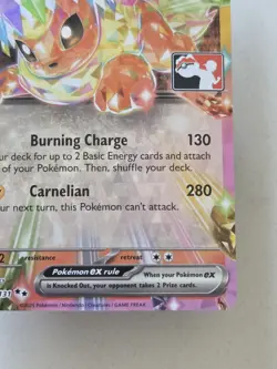 Flareon EX 14/131 Prize Pack Stamped Pokemon Tcg Tournament Card - Image 3