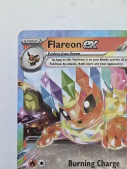 Flareon EX 14/131 Prize Pack Stamped Pokemon Tcg Tournament Card - Image 4