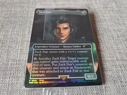 Zack Fair Magic the Gathering MTG Promo Card (FF7 Rebirth Switch 2 Bonus) - Image 1