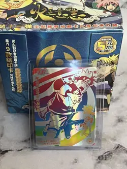 Naruto Card Box CCG Doujin Trading TCG wave 11 Booster Box 20 Packs Sealed - Image 4