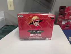 One Piece Card Game OP-13 Carrying On His Will English Booster Box. Factory New! - Image 1