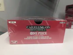 One Piece Card Game OP-13 Carrying On His Will English Booster Box. Factory New! - Image 2