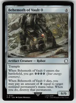 Behemoth of Vault 0 Normal U Universes Beyond: Fallout 127 NM - Image 1
