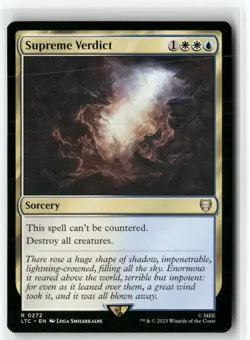 Supreme Verdict 272 Commander: The Lord of the Rings: NM - Image 1