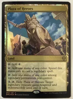 Plaza of Heroes Dominaria United Foil - Image 1