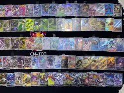 Pokemon S-CH 100-Different-Card Bulk Lot - AR Mainly & CHR-CSR- NM Condition - Image 2