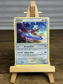 Latias Promo HGSS10 Cracked Ice Holo Pokemon Heart Gold Soul Silver - MP/HP - Image 1
