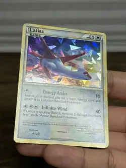 Latias Promo HGSS10 Cracked Ice Holo Pokemon Heart Gold Soul Silver - MP/HP - Image 5