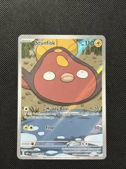 Pokemon White Flare - Stunfisk - 118/086 - Illustration Art Rare - M/NM - Image 2
