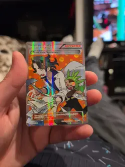 Pokemon TCG - Professor Sycamore 114/114 Steam Siege - Full Art Ultra Rare, LP - Image 1