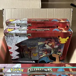 Pokemon Lance's Charizard V 25th Celebrations Collection Box New Sealed - Image 4