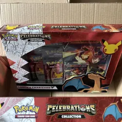 Pokemon Lance's Charizard V 25th Celebrations Collection Box New Sealed - Image 5