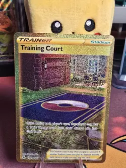 Pokemon Training Court 282/264 Fusion Strike Gold Secret Rare NM - Image 1