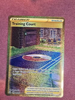 Pokemon Training Court 282/264 Fusion Strike Gold Secret Rare NM - Image 3