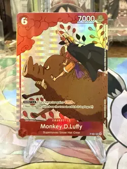 Monkey D Luffy P-001 Gift Collection 2023 One Piece Promo - Image 1