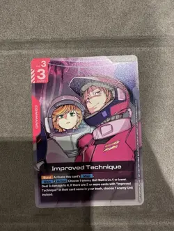 Gundam Card Game | Improved Technique GD03-109 Regional WCS 26-27 Pack Vol.1 P - Image 2