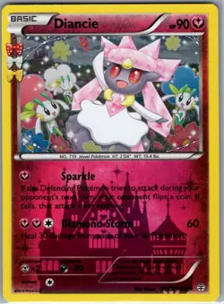 Diancie RC22/RC32 Generations: Radiant Collection - Pokemon Card - NM - Image 1