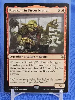 War of the Spark Krenko, Tin Street Kingpin - Image 1