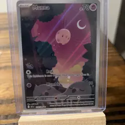 Pokemon TCG Munna Illustration Rare Black Bolt Card 116/086 - Image 2