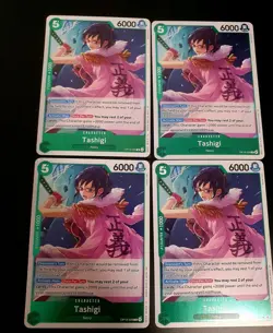 🔥 One Piece TCG Tashigi OP14-029 R Playset (x4 Cards)🔥 - Image 1