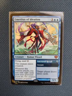 MTG - Emeritus of Ideation Secrets of Strixhaven Regular -Near Mint - 0045 - Image 1