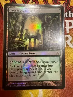 Overgrown Tomb - MTG - Ravnica: City of Guilds *Foil* - NM - Image 1