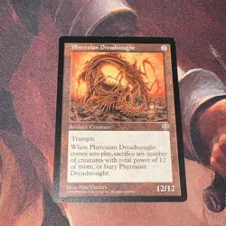 Phyrexian Dreadnought X1 Mtg Mirage Lp - Image 1
