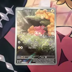Pokemon TCG Pawmi Scarlet & Violet: Paldean Fates 226/091 Holo Illustration Rare - Image 1