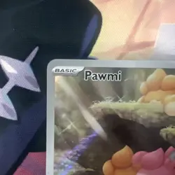 Pokemon TCG Pawmi Scarlet & Violet: Paldean Fates 226/091 Holo Illustration Rare - Image 3