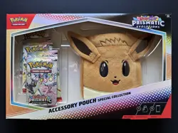 Pokemon TCG - Prismatic Evolutions - Eevee Accessory Pouch - New & Sealed - Image 1