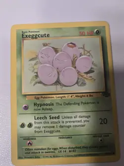 Pokemon Exeggcute Jungle Card #52/64 1999 Vintage - Image 1