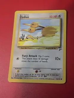DODUO - 72/130 - Base Set 2 - Pokemon Card - PL - Image 1
