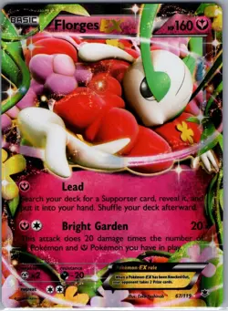 Florges EX 67/119 XY - Phantom Forces - Pokemon Card - NM - Image 1