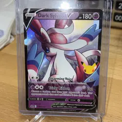 Pokemon TCG Dark Sylveon V SWSH134 Full Art Black Star Promo Rare Holo NM - Image 1