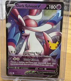 Pokemon TCG Dark Sylveon V SWSH134 Full Art Black Star Promo Rare Holo NM - Image 2