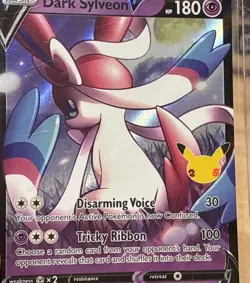 Pokemon TCG Dark Sylveon V SWSH134 Full Art Black Star Promo Rare Holo NM - Image 3