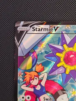 STARMIE V TG13/TG30 HOLO RARE V ASTRAL RADIANCE TRAINER GALLERY POKEMON NM-LP - Image 3