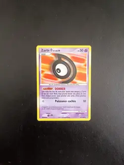 Carte Pokemon Zarbi 68/130 Diamant Et Perle FR - Image 1