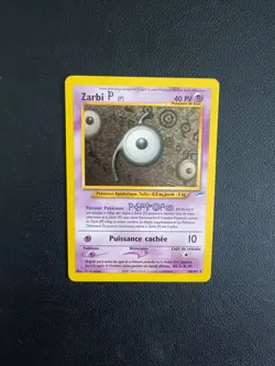 Carte Pokemon Zarbi K 58/64 Neo Revelation Wizards FR Exc - Image 1